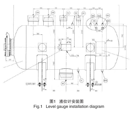雷達液位計安裝圖